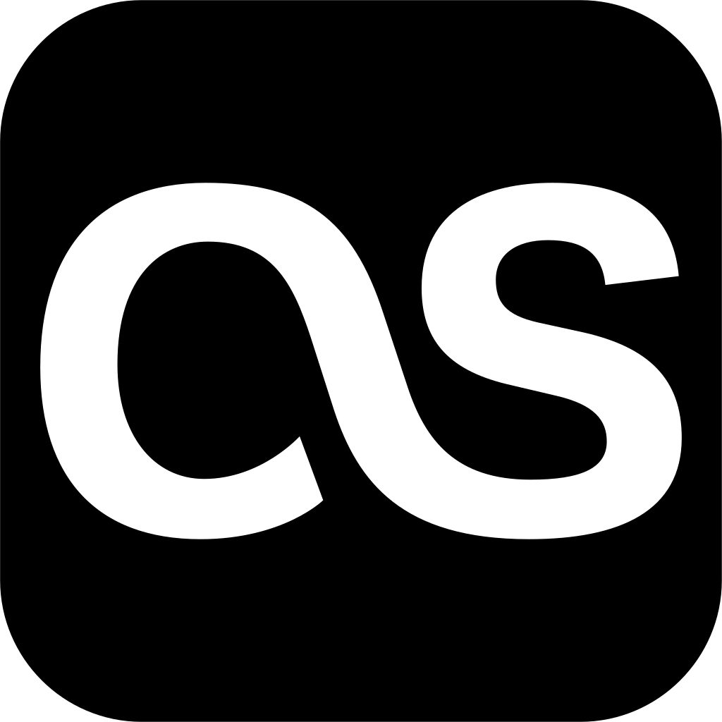 Lastfm Rect Dark logo Lastfm Rect Dark logo