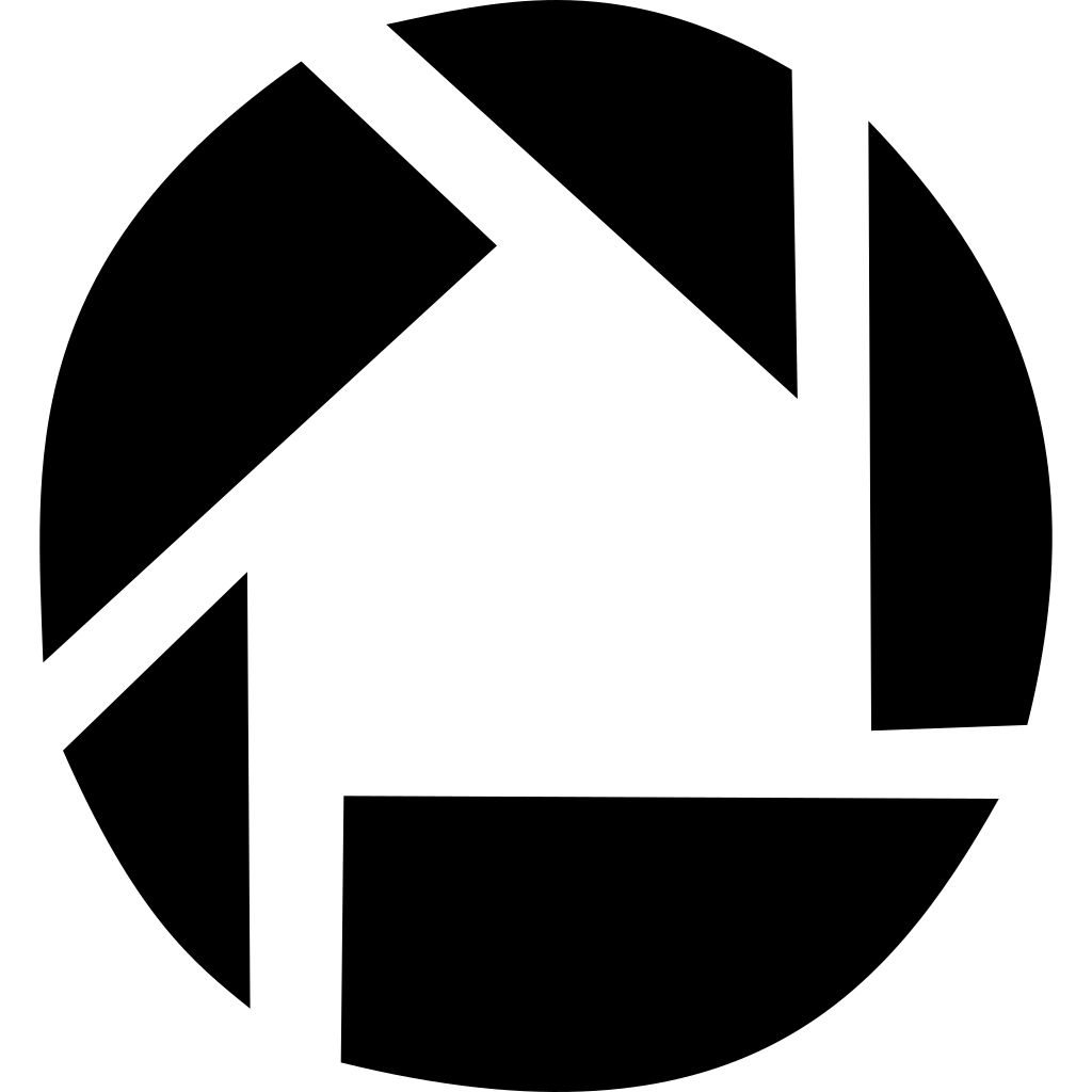 Picasa Dark logo Picasa Dark logo