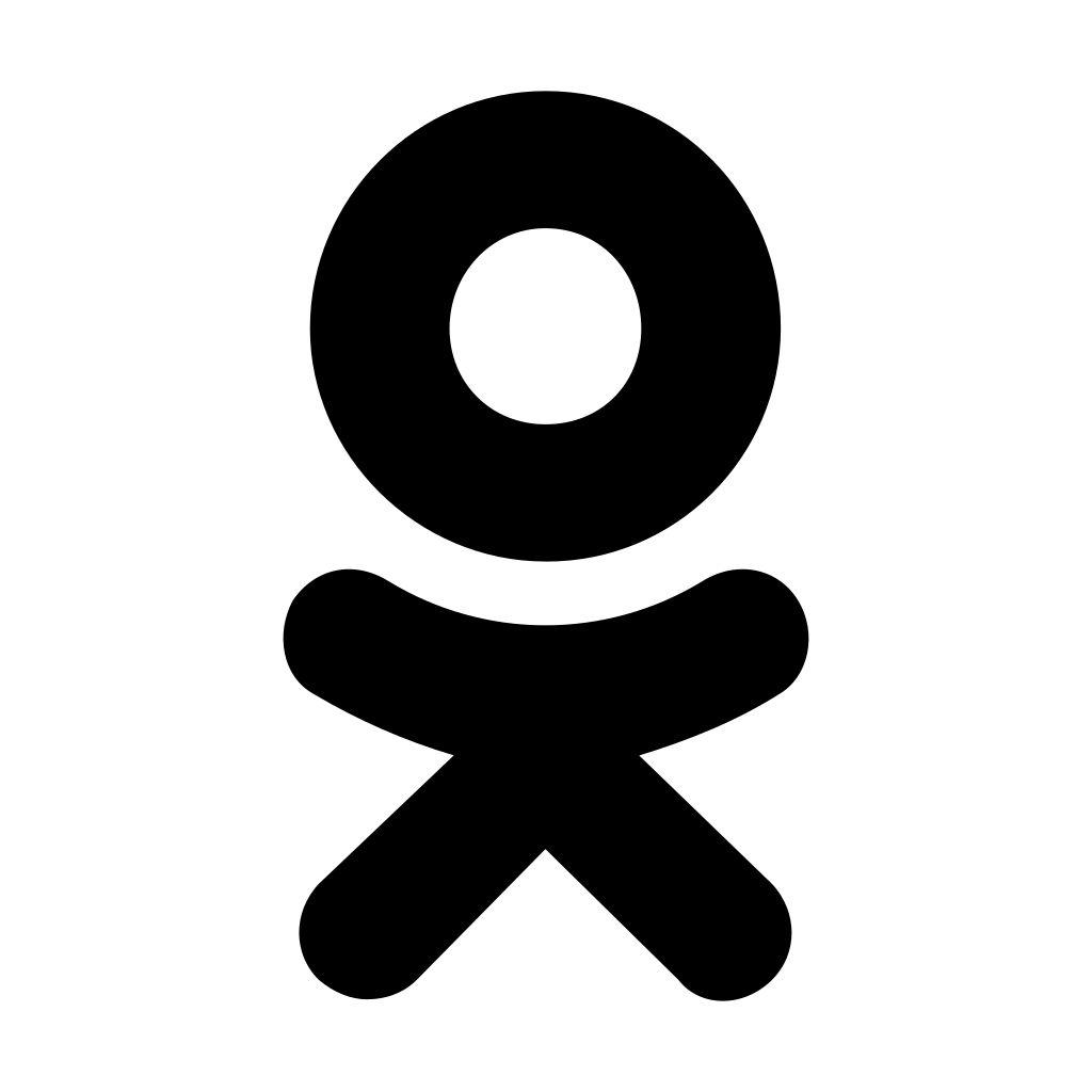 Ok Ru Dark logo Ok Ru Dark logo