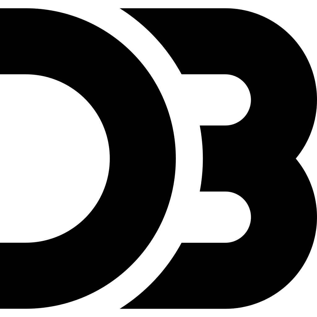 D3 Js Dark logo D3 Js Dark logo
