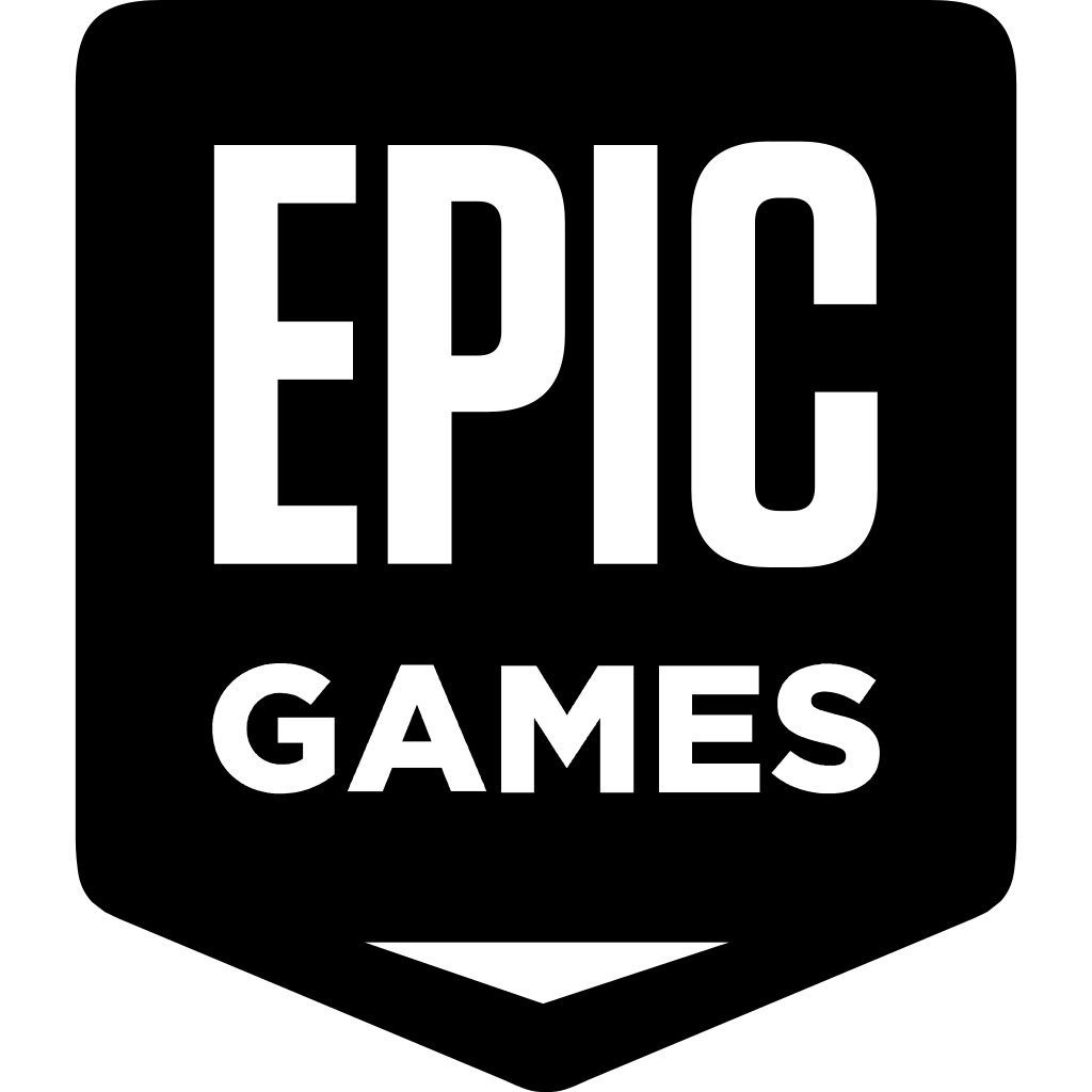 Epic Games Dark logo Epic Games Dark logo