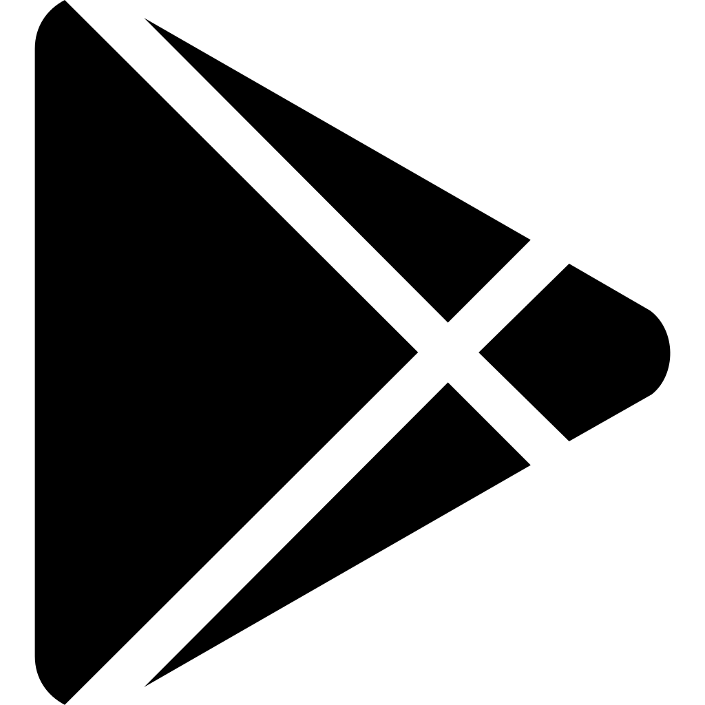 Google Play Dark logo Google Play Dark logo