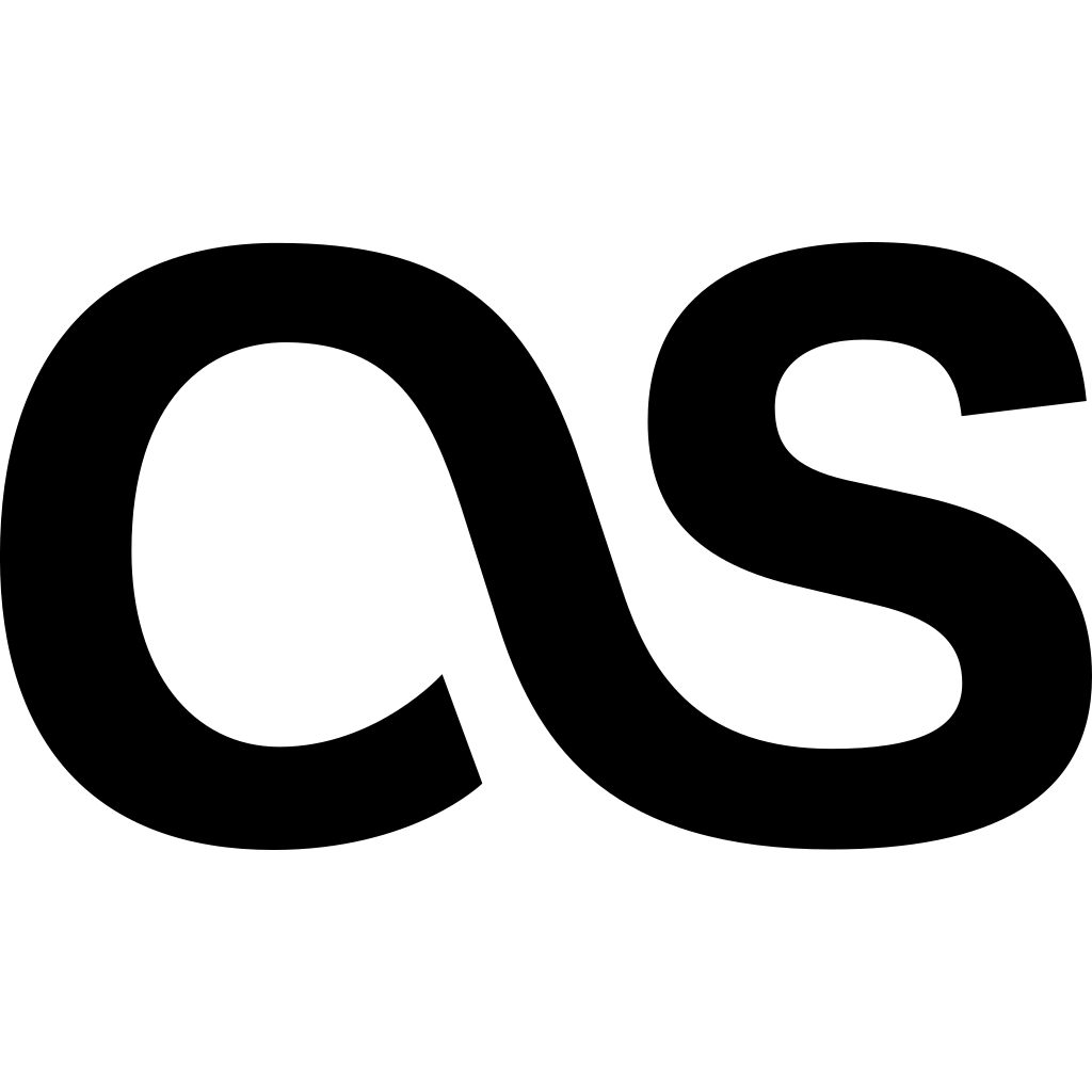 Last Fm Dark logo Last Fm Dark logo