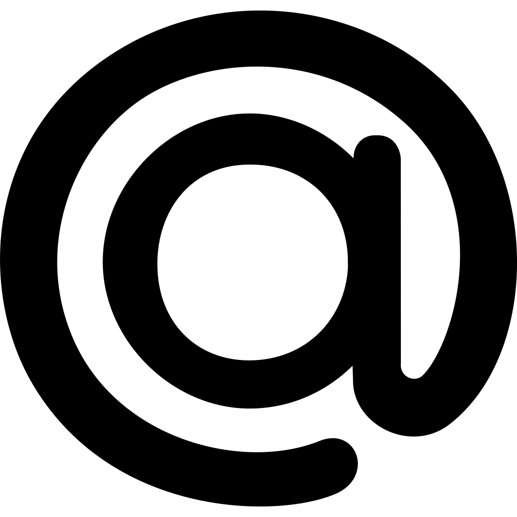 Mail Ru Dark logo Mail Ru Dark logo