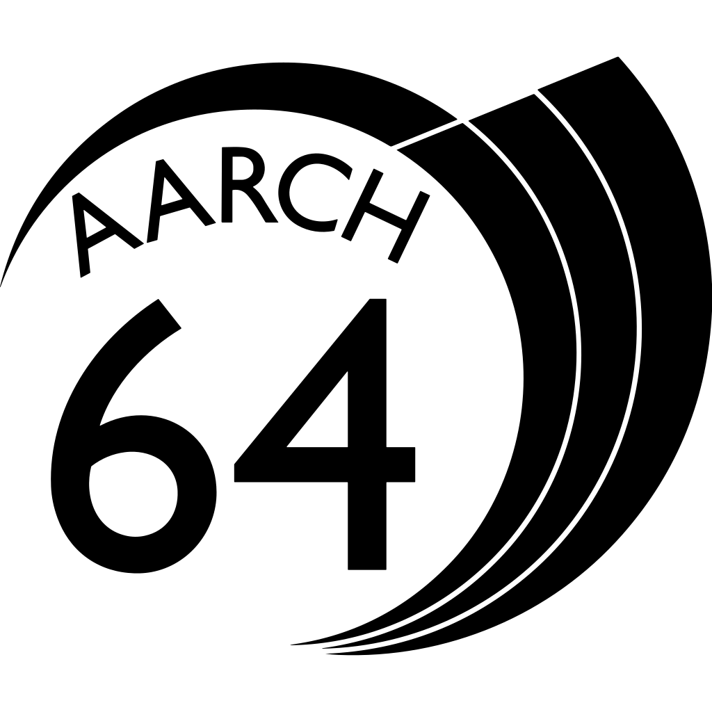Aarch64 Plain logo Aarch64 Plain logo