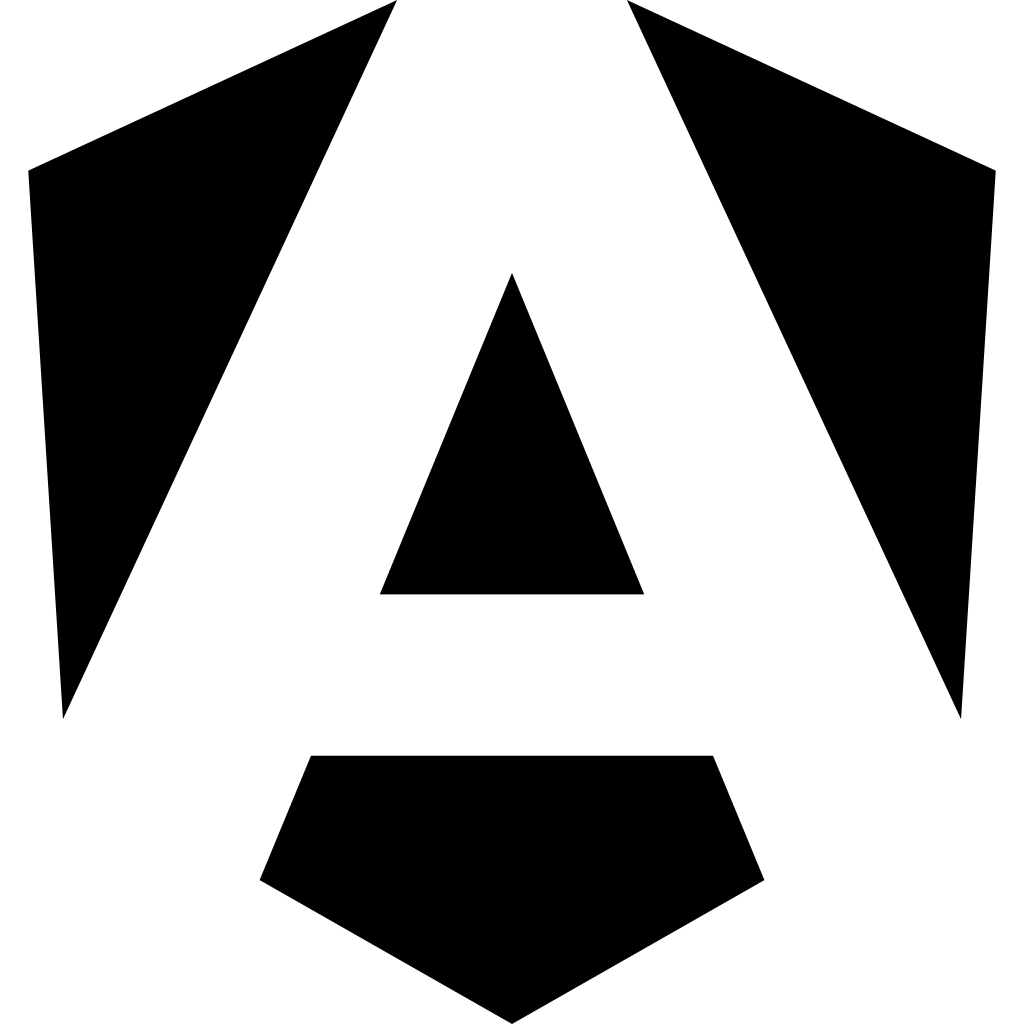 Angular Plain logo Angular Plain logo