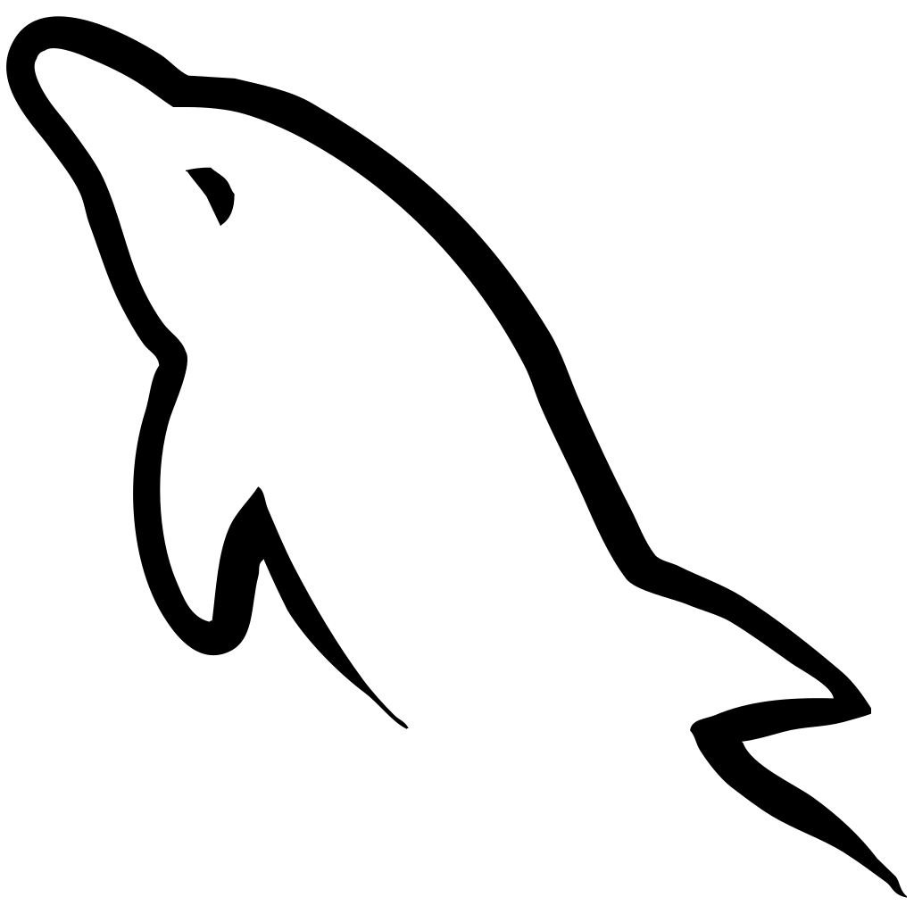 Mysql Plain logo Mysql Plain logo