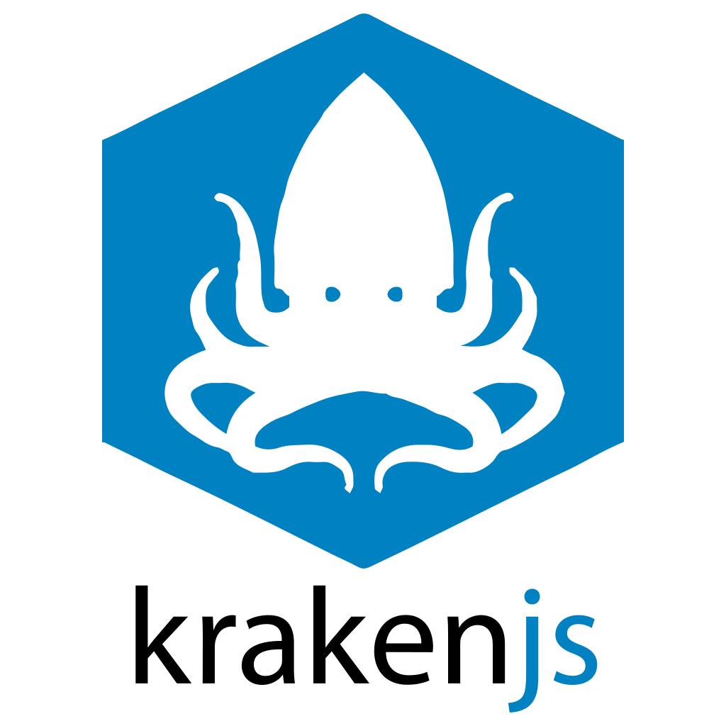 Krakenjs Original Wordmark logo Krakenjs Original Wordmark logo