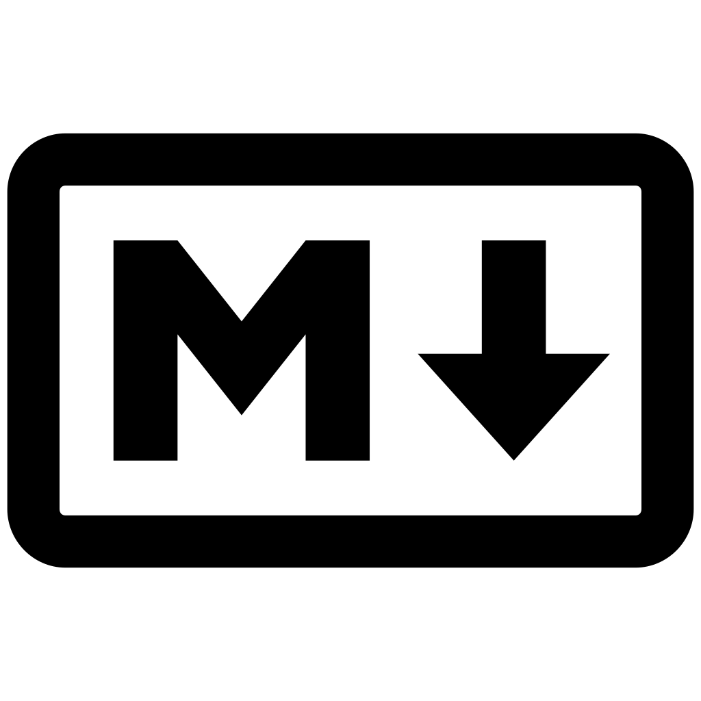 Markdown Original logo Markdown Original logo