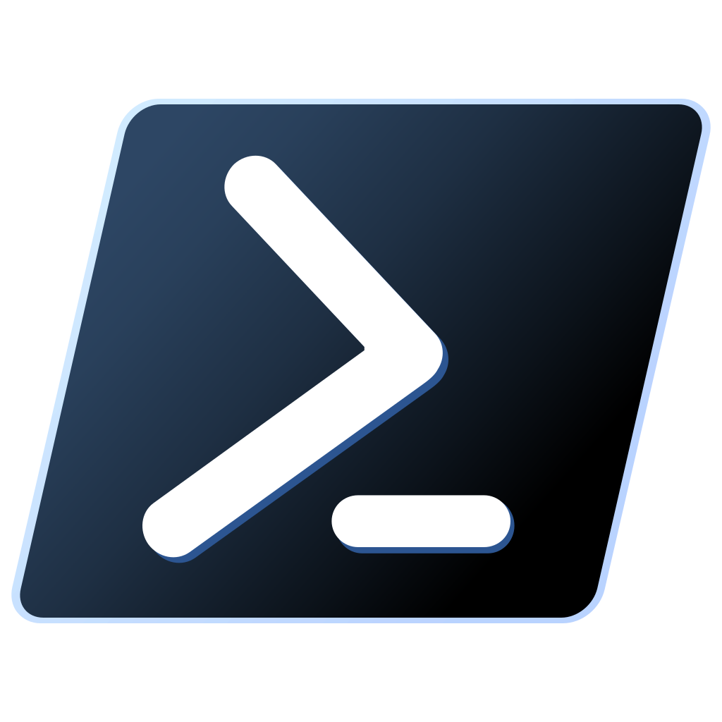 Powershell Original logo Powershell Original logo