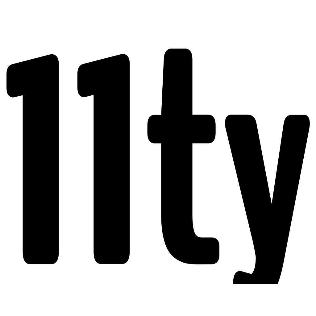 11ty Dark logo 11ty Dark logo