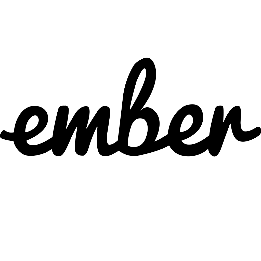 Ember Dark logo Ember Dark logo