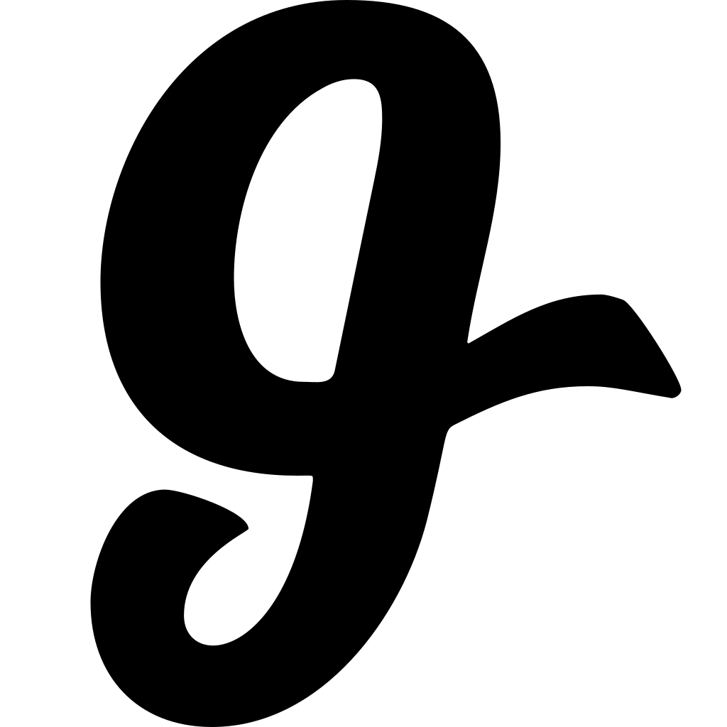 Glide G Dark logo Glide G Dark logo