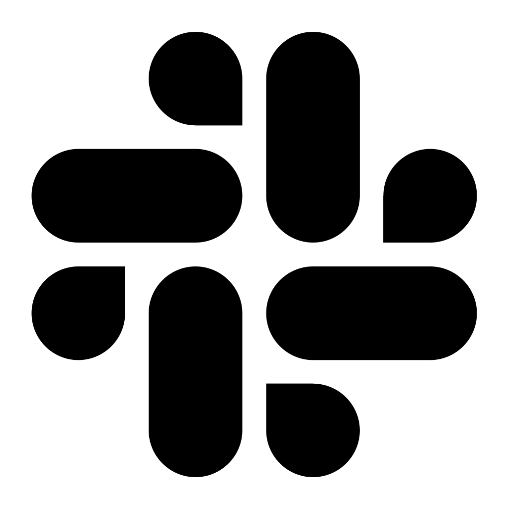 Slack Hash Dark logo Slack Hash Dark logo