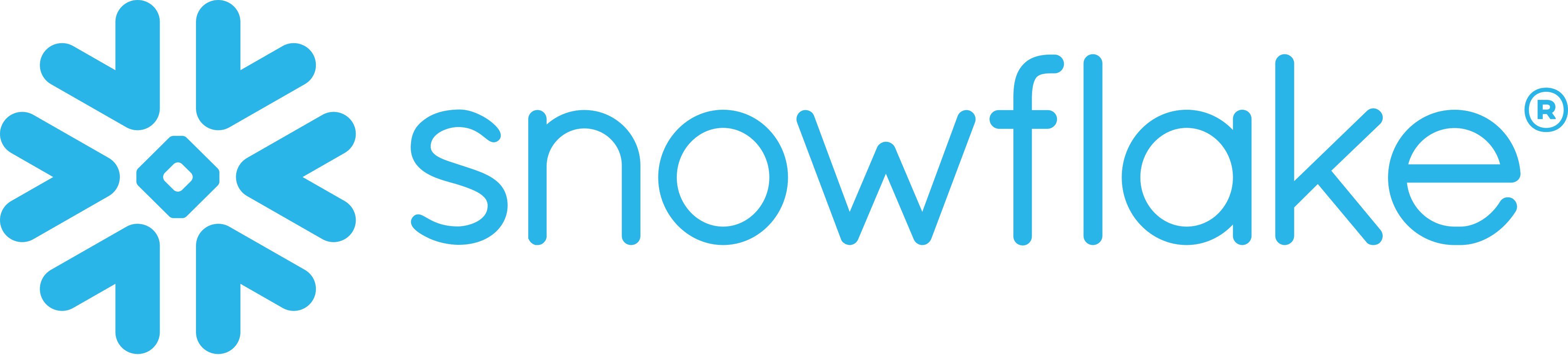 Snowflake logo Snowflake logo