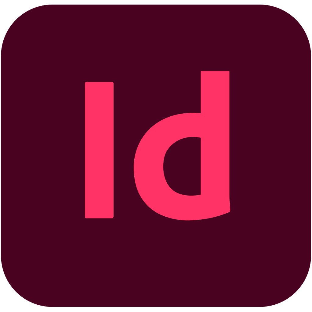 Adobe Indesign logo Adobe Indesign logo