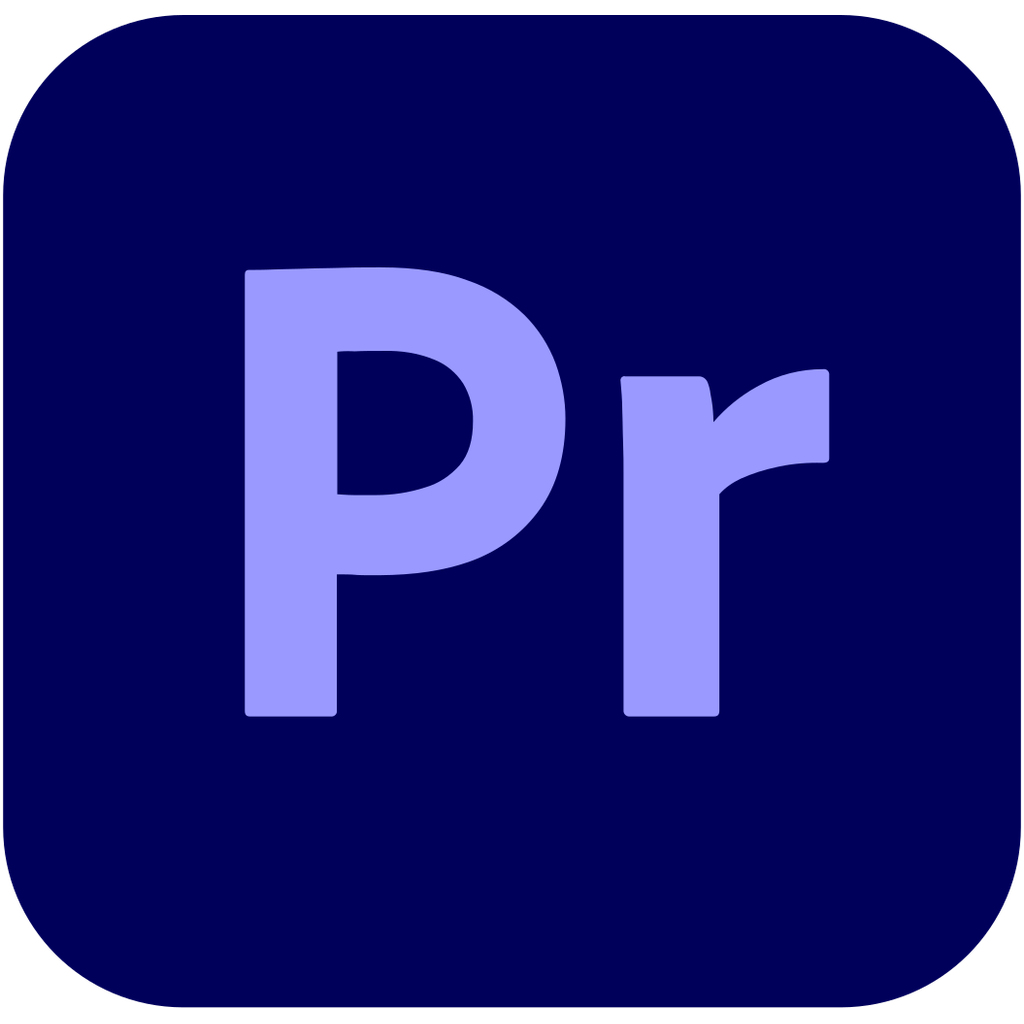 Adobe Premiere logo Adobe Premiere logo