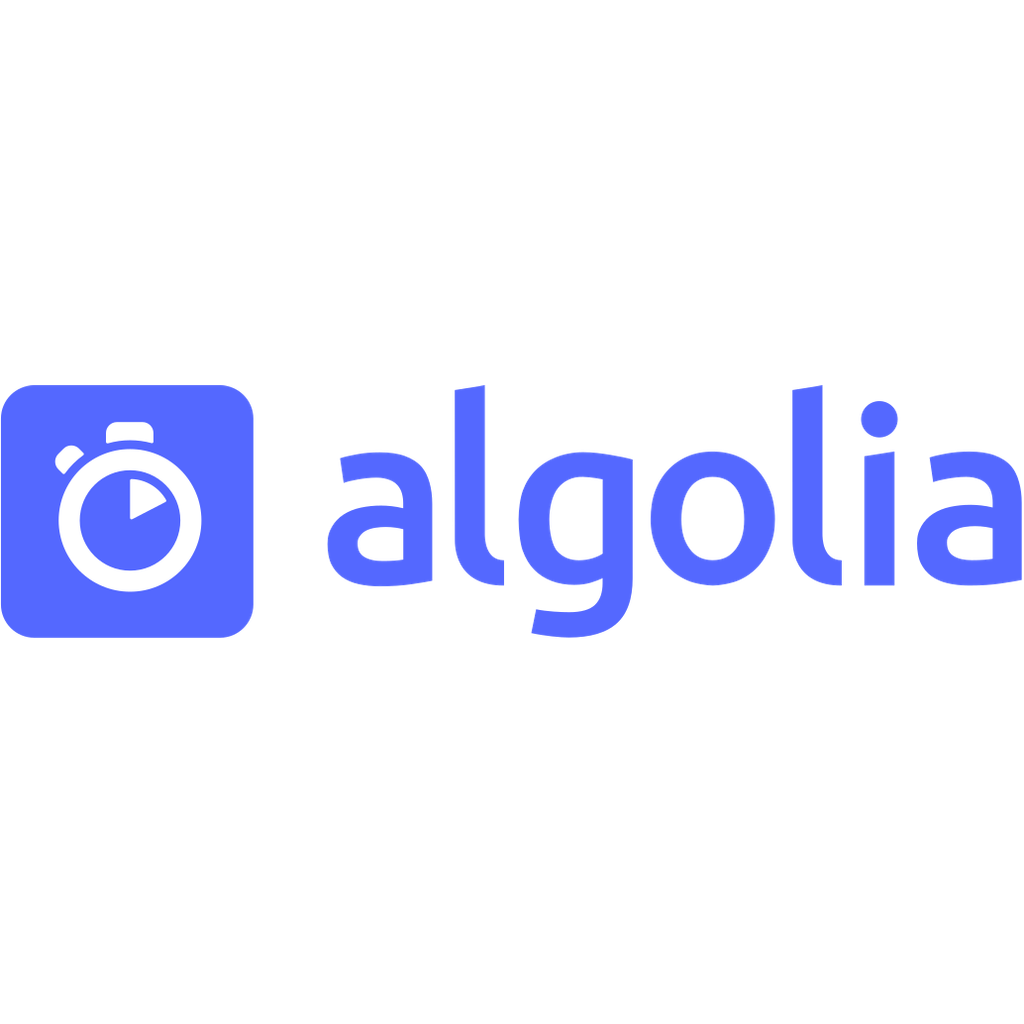 Algolia logo Algolia logo