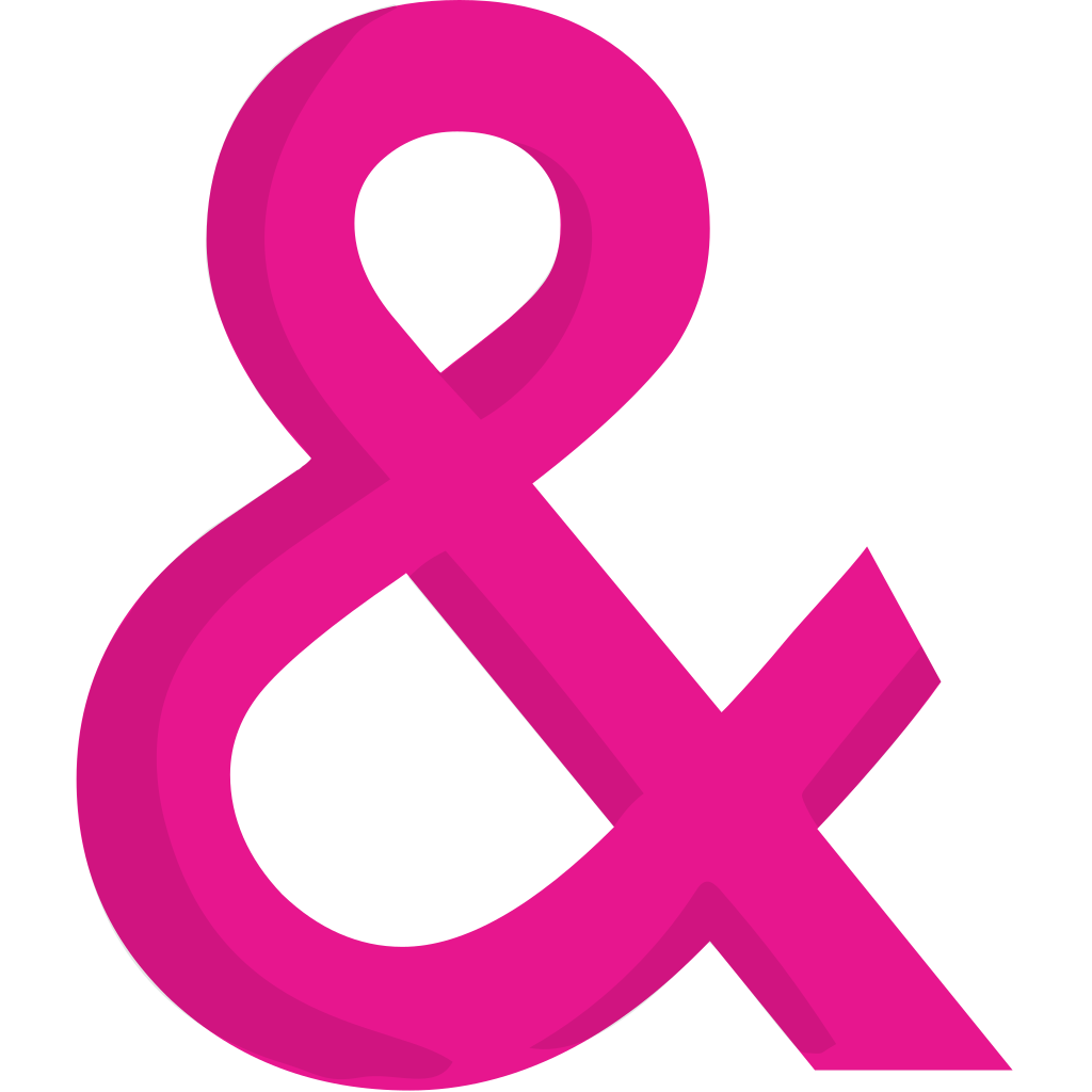 Ampersand logo Ampersand logo