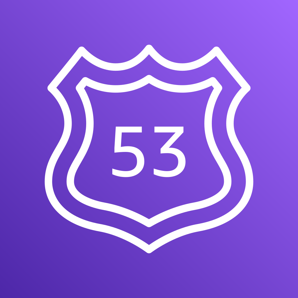 Aws Route53 logo Aws Route53 logo
