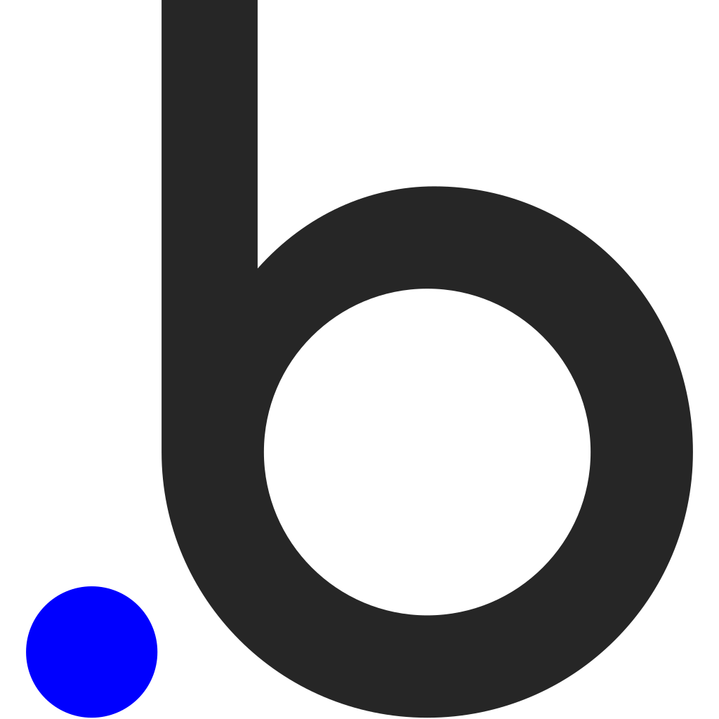 Bubble Icon logo Bubble Icon logo