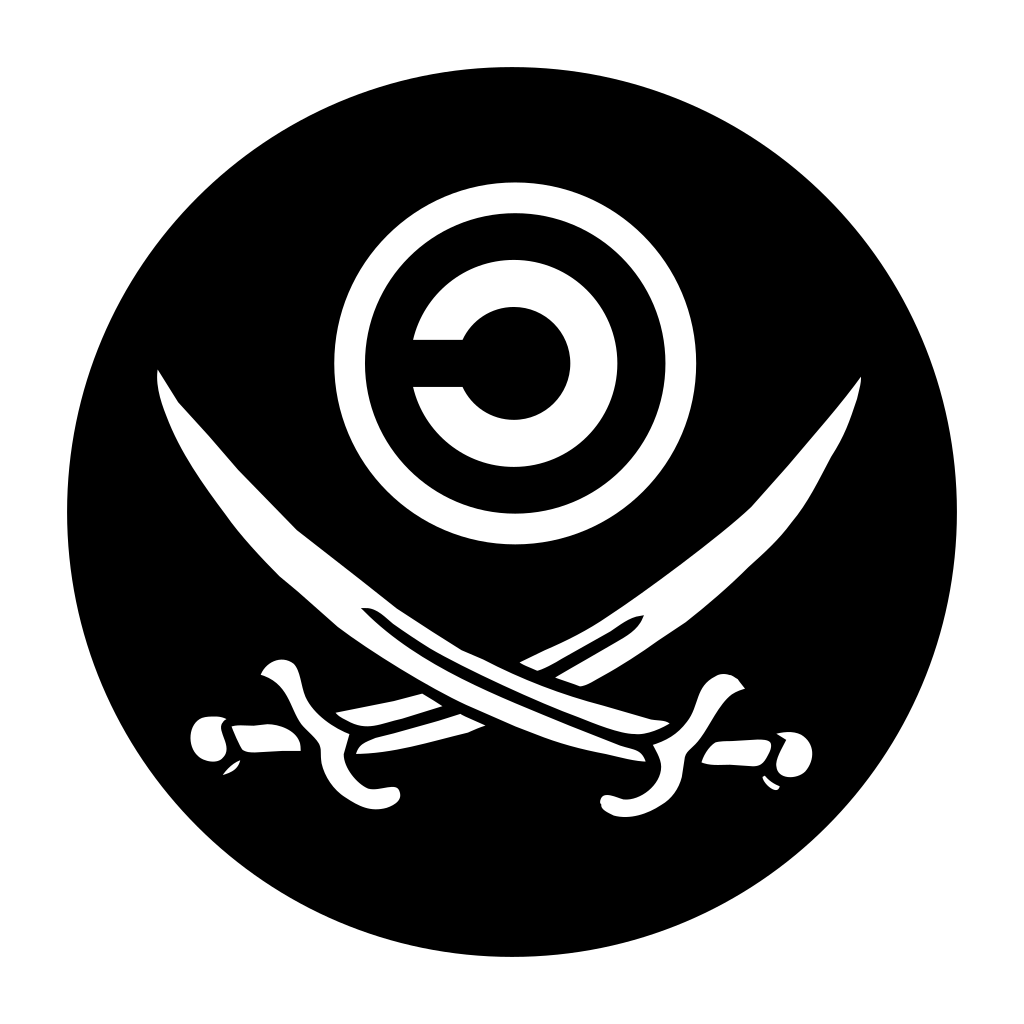 Copyleft Pirate logo Copyleft Pirate logo