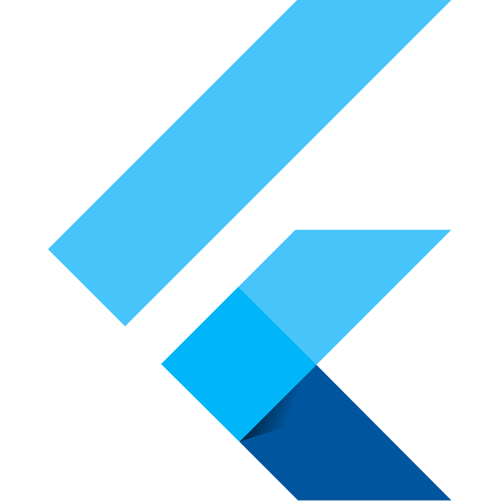 Flutter logo Flutter logo