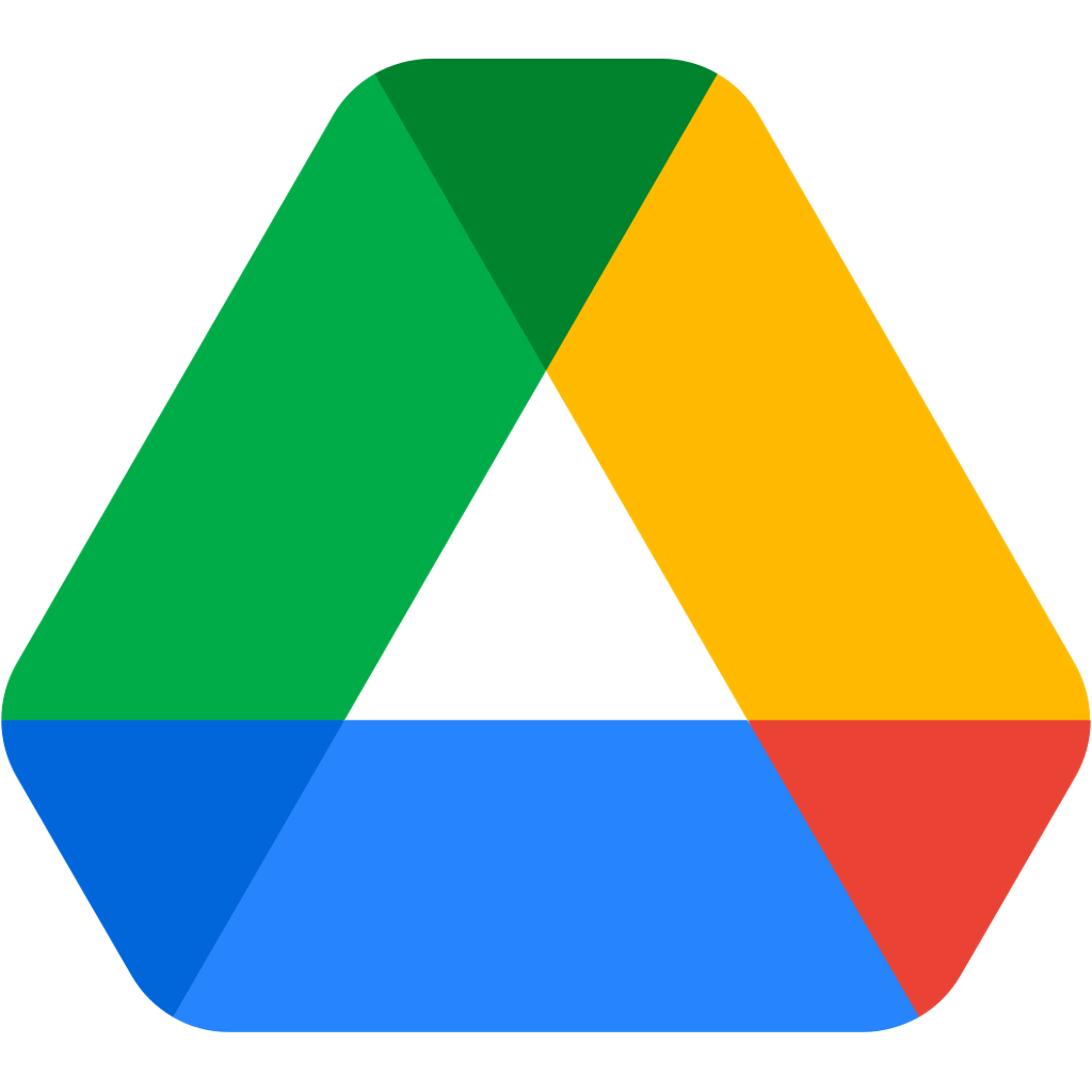 Google Drive logo Google Drive logo