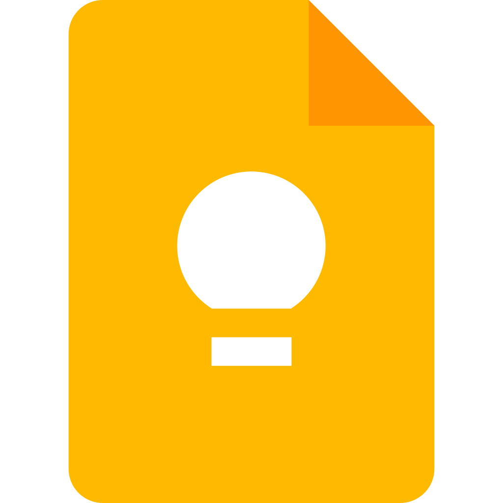 Google Keep logo Google Keep logo