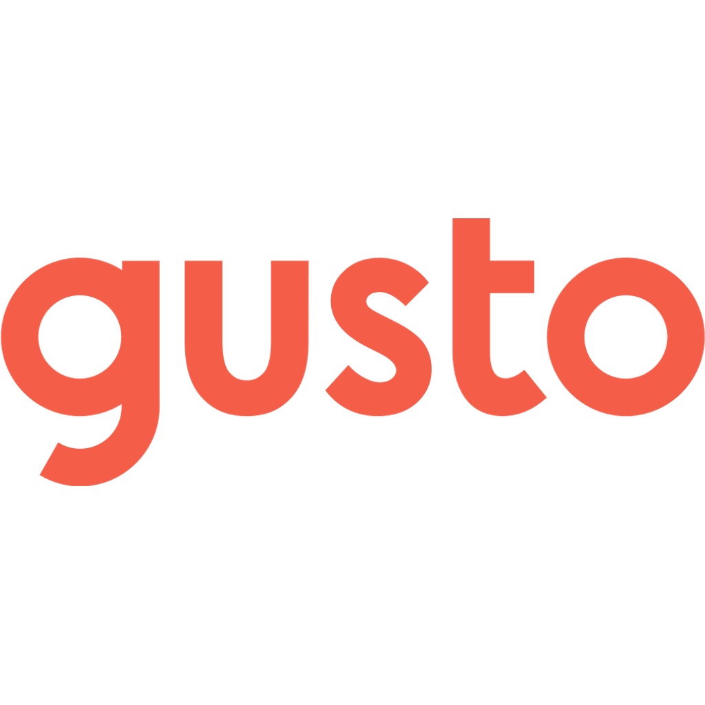 Gusto logo Gusto logo