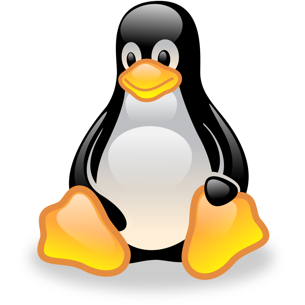 Linux Tux logo Linux Tux logo