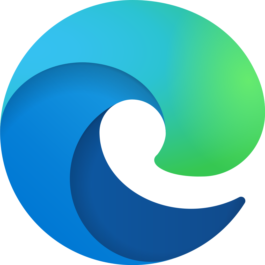 Microsoft Edge logo Microsoft Edge logo