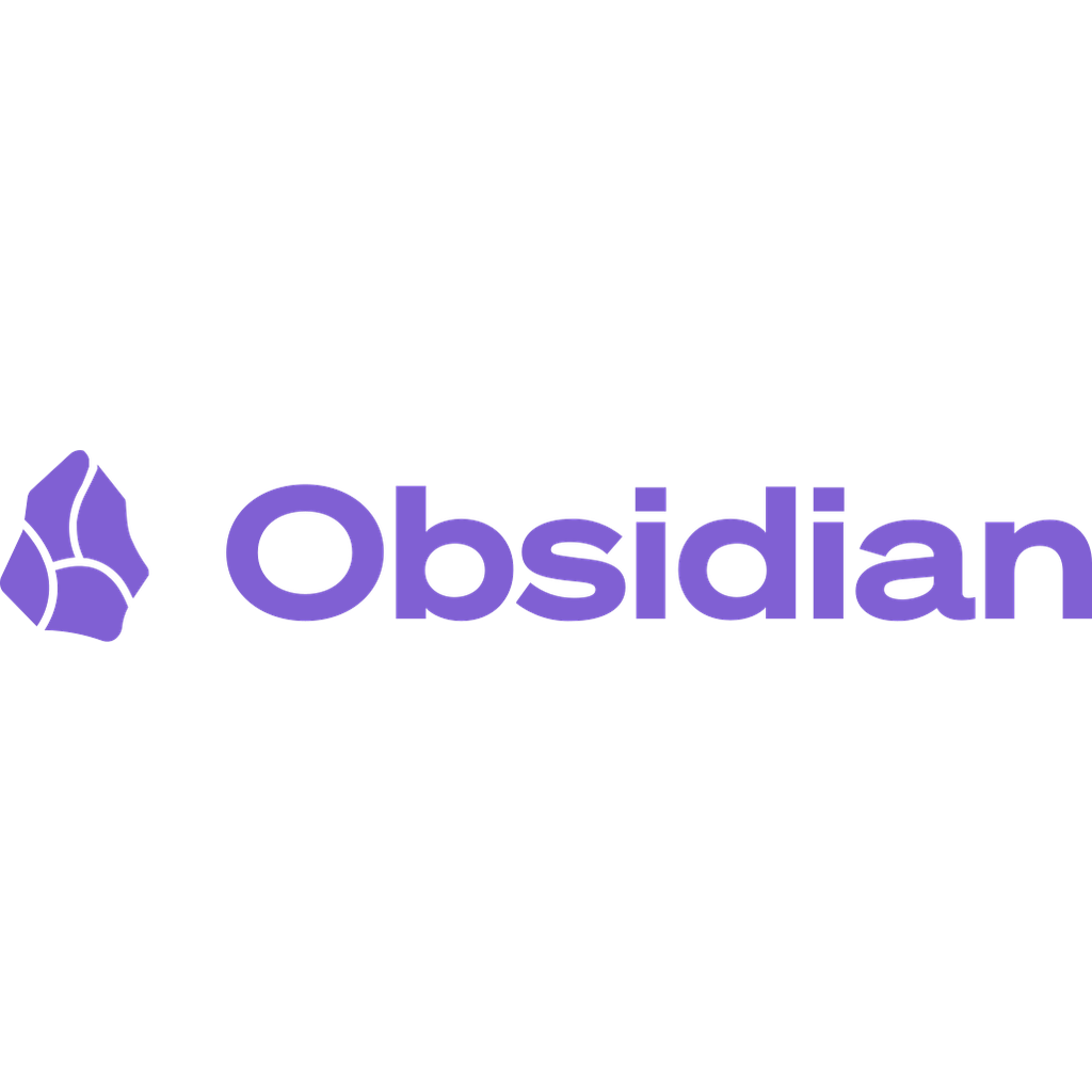 Obsidian logo Obsidian logo