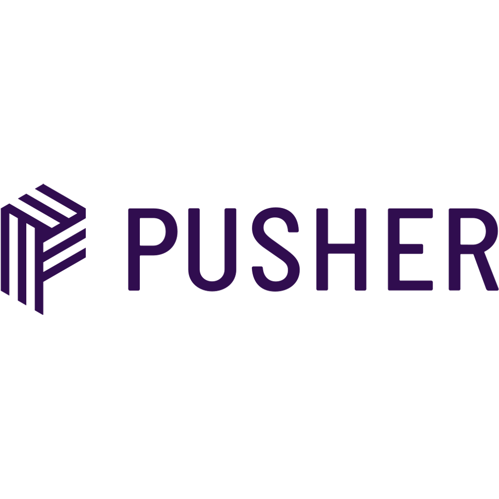 Pusher logo Pusher logo