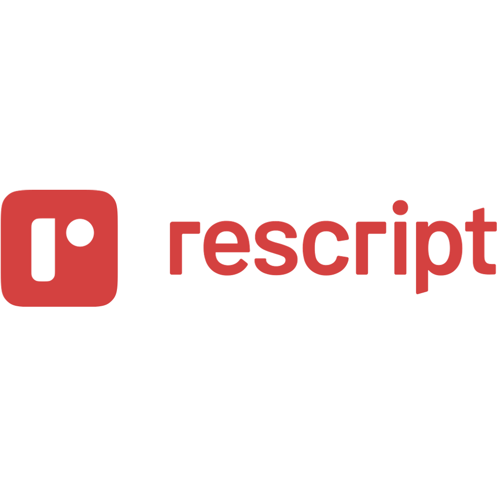 Rescript logo Rescript logo