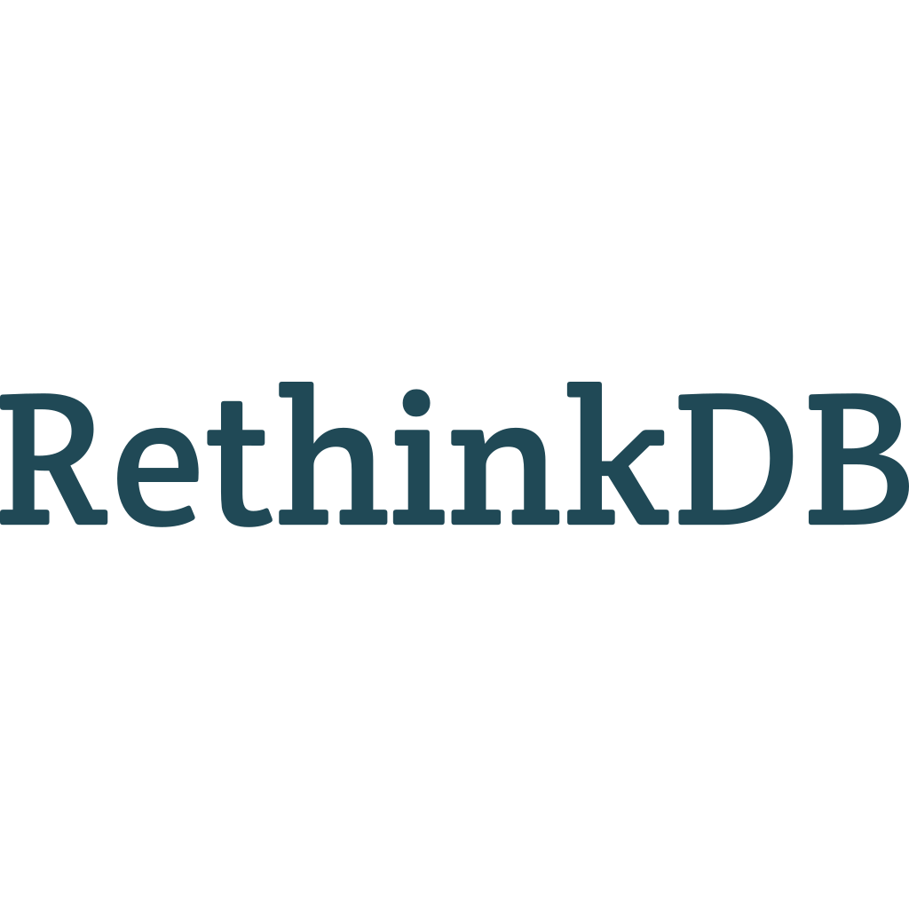 Rethinkdb logo Rethinkdb logo