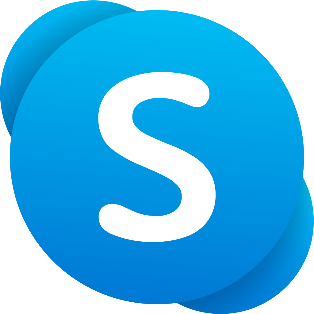Skype logo Skype logo