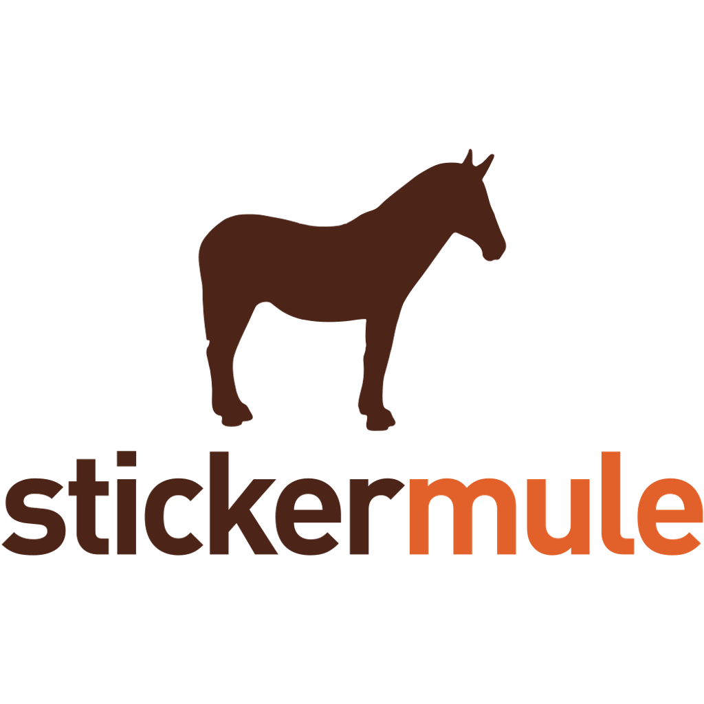 Stickermule logo Stickermule logo