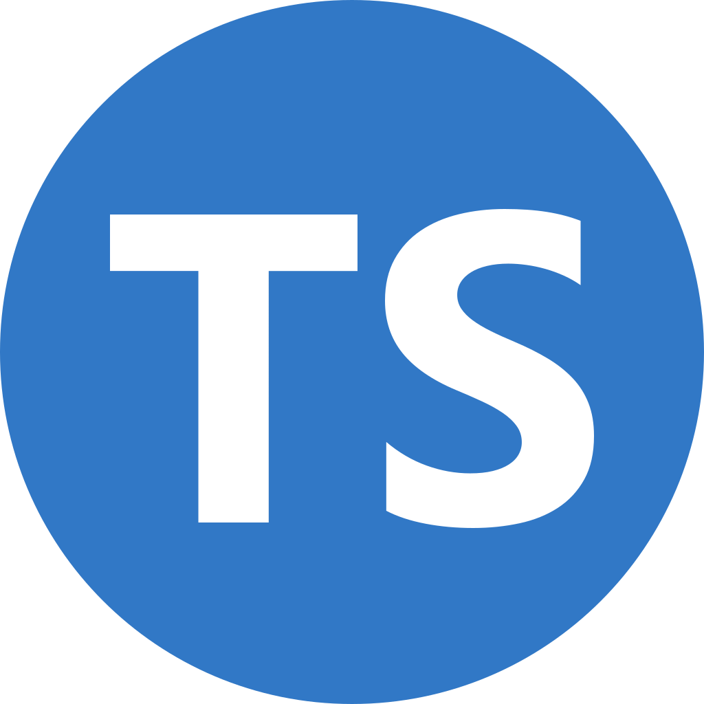 Typescript Icon Round logo Typescript Icon Round logo
