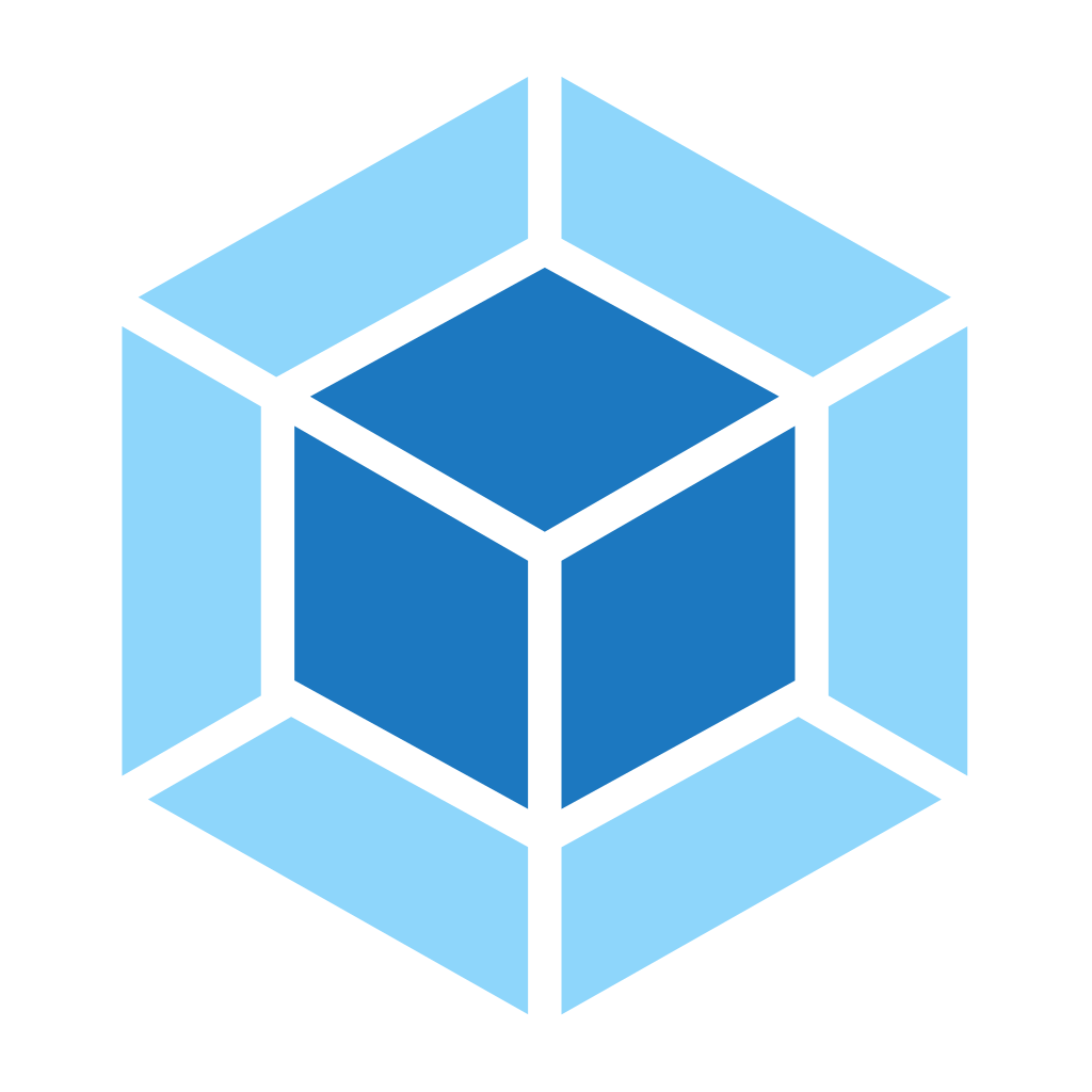 Webpack logo Webpack logo