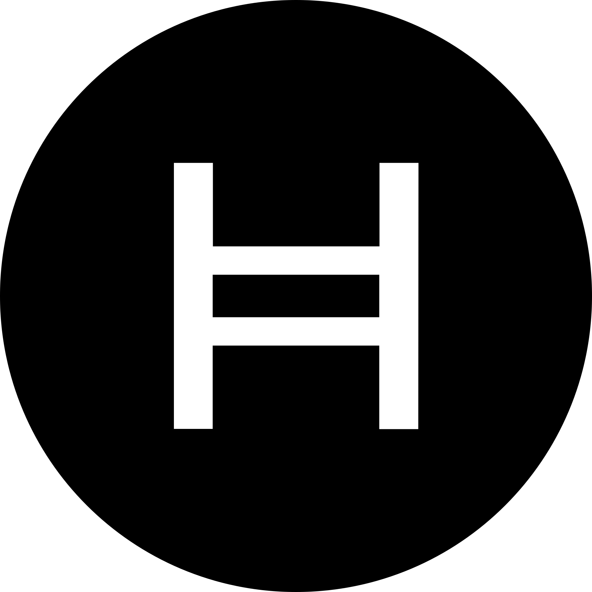 Hedera Dark logo Hedera Dark logo