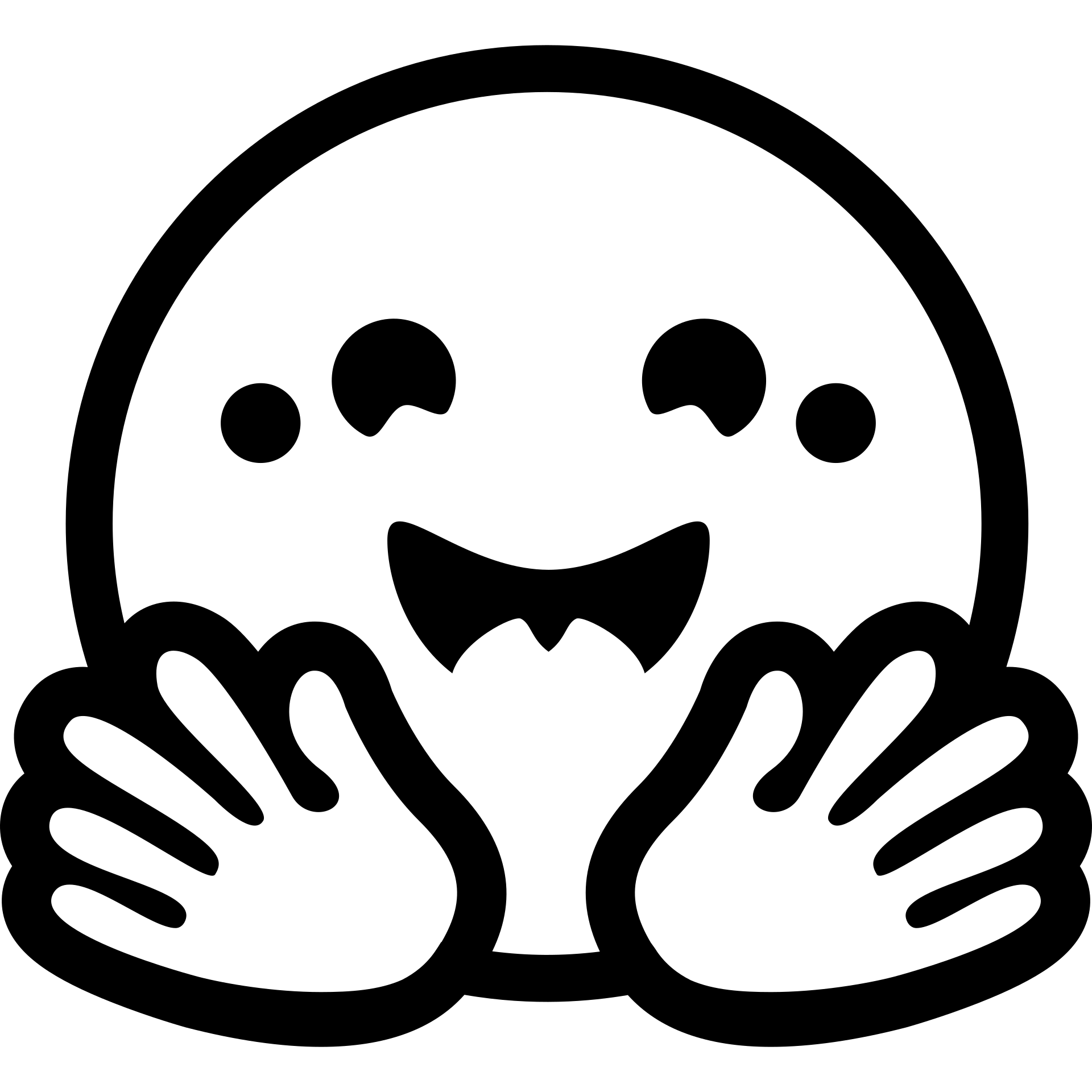 Huggingface Dark logo
