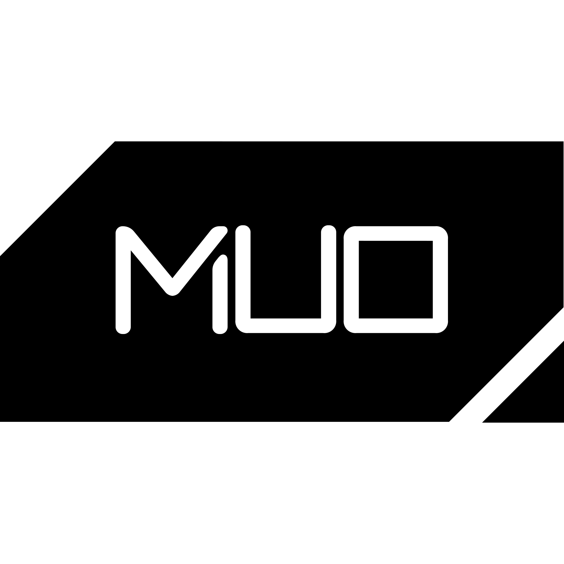 Muo Dark logo Muo Dark logo