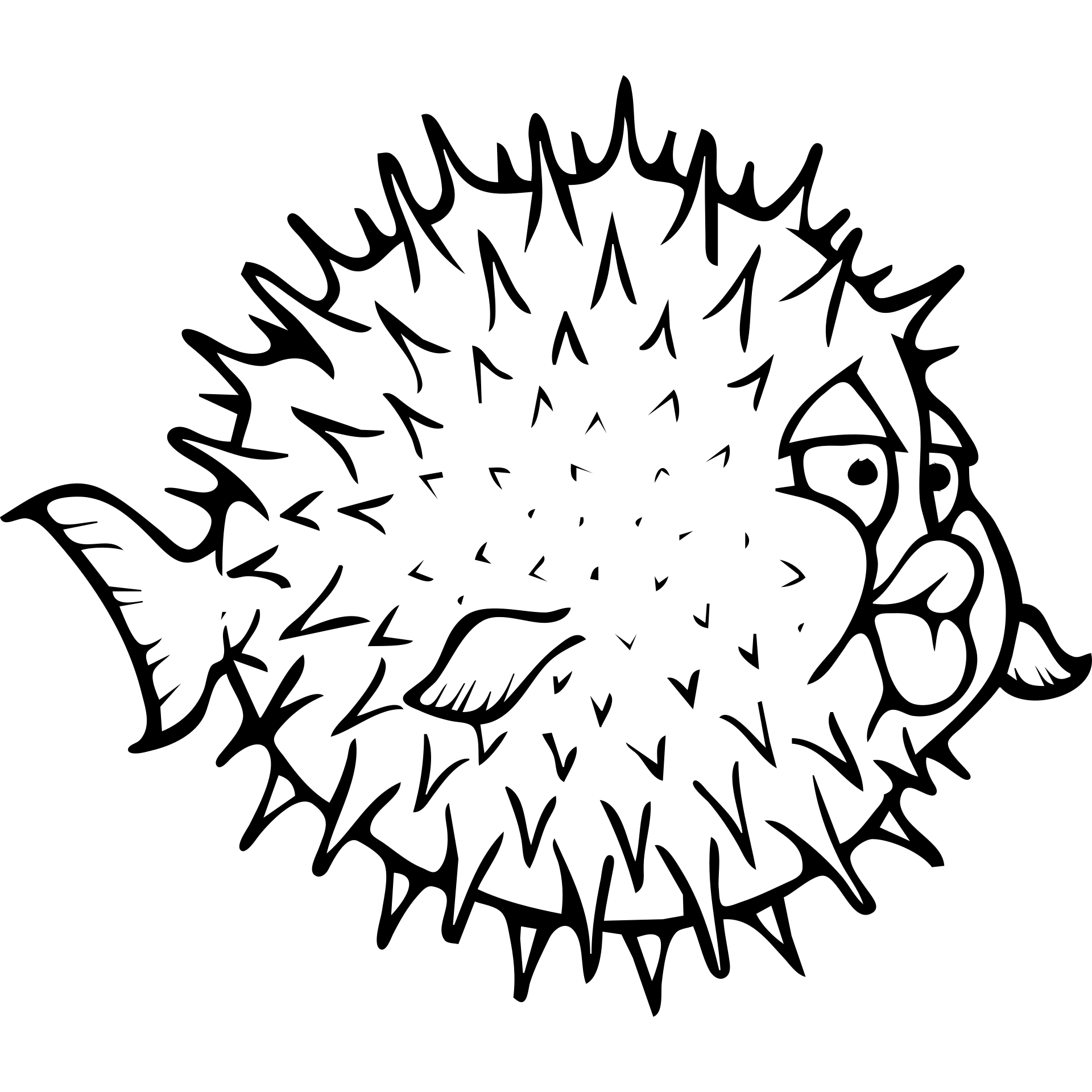 Openbsd Dark logo Openbsd Dark logo