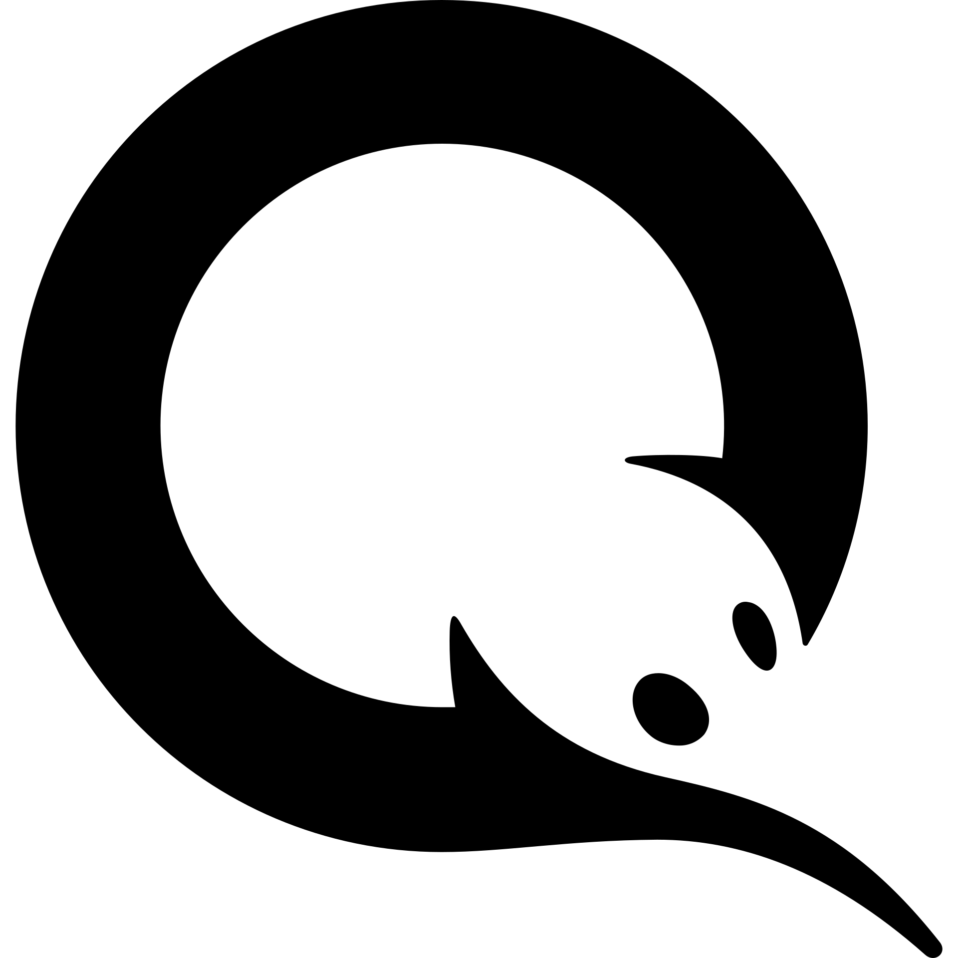 Qiwi Dark logo