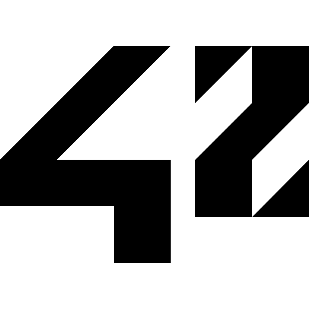 42 Dark logo 42 Dark logo