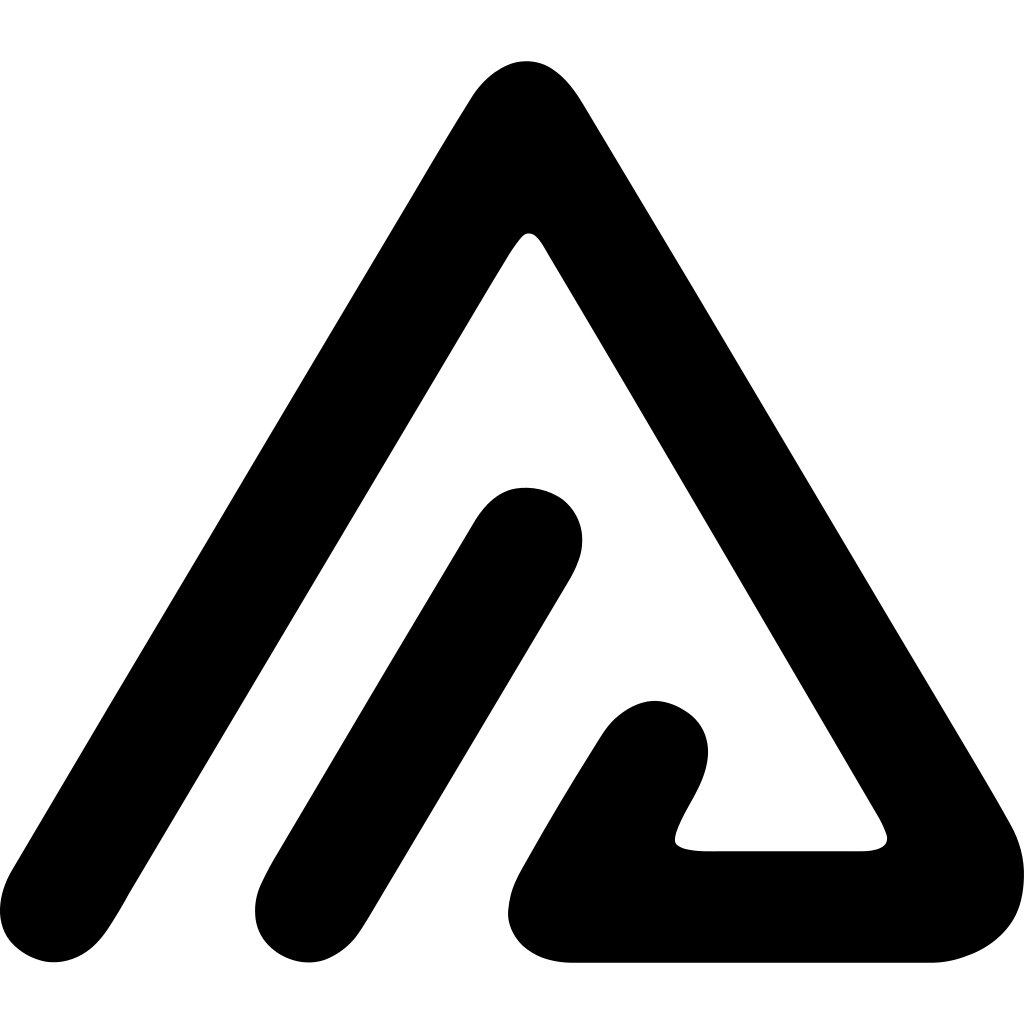 Alist Dark logo Alist Dark logo