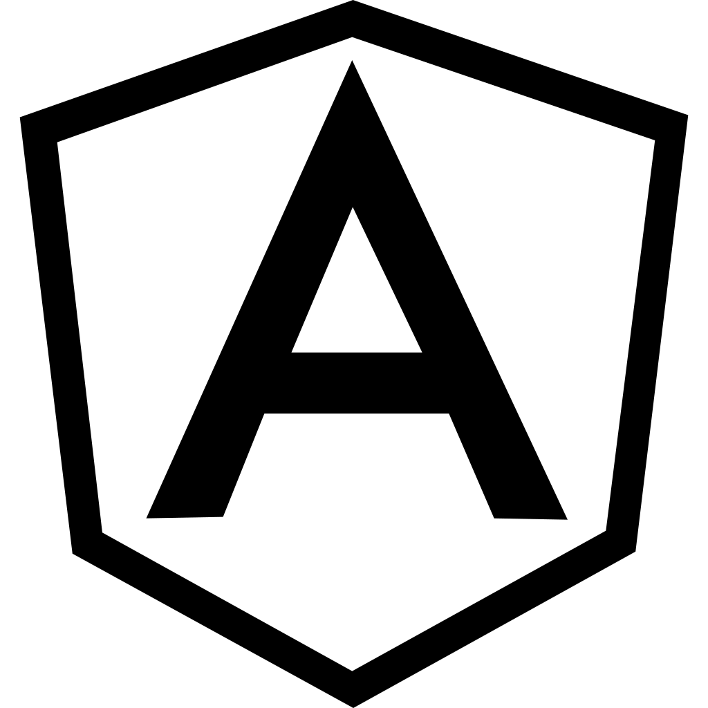 Angularjs Dark logo Angularjs Dark logo