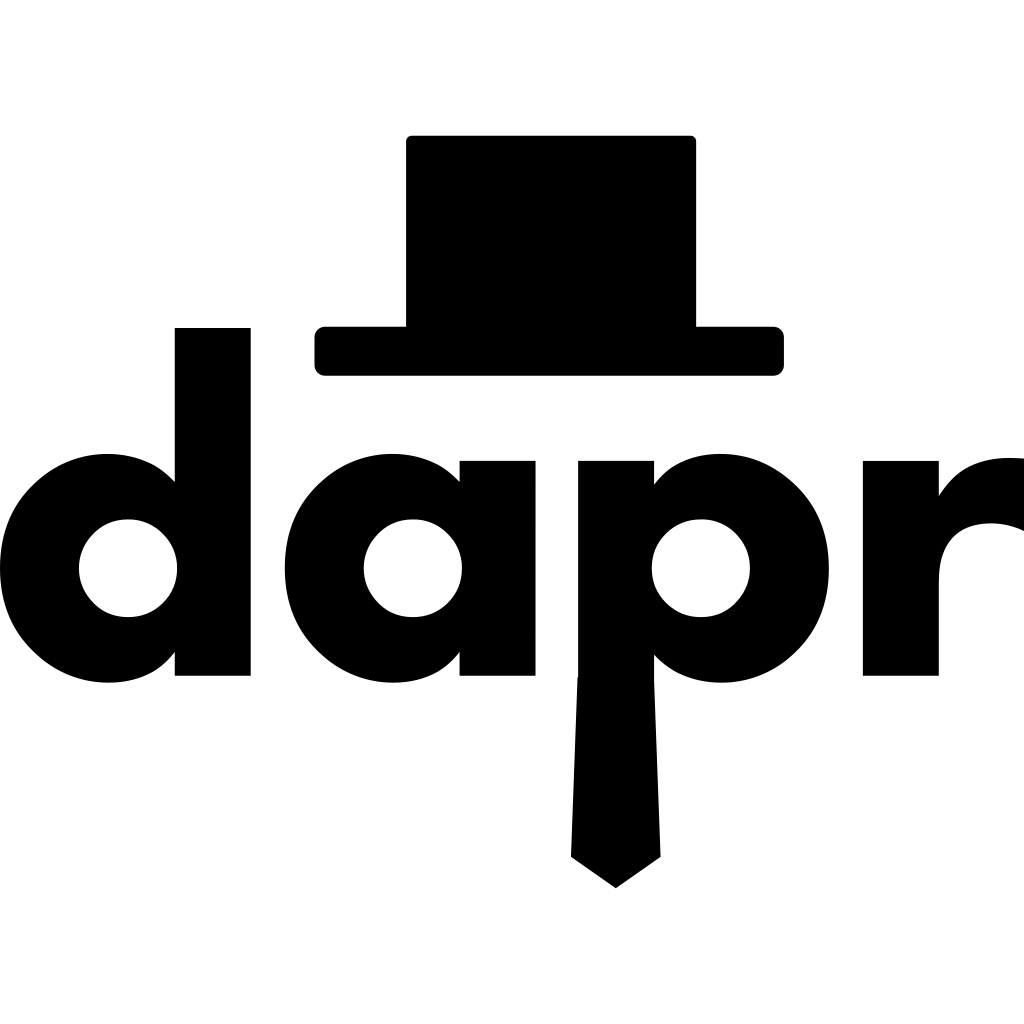 Dapr Dark logo Dapr Dark logo