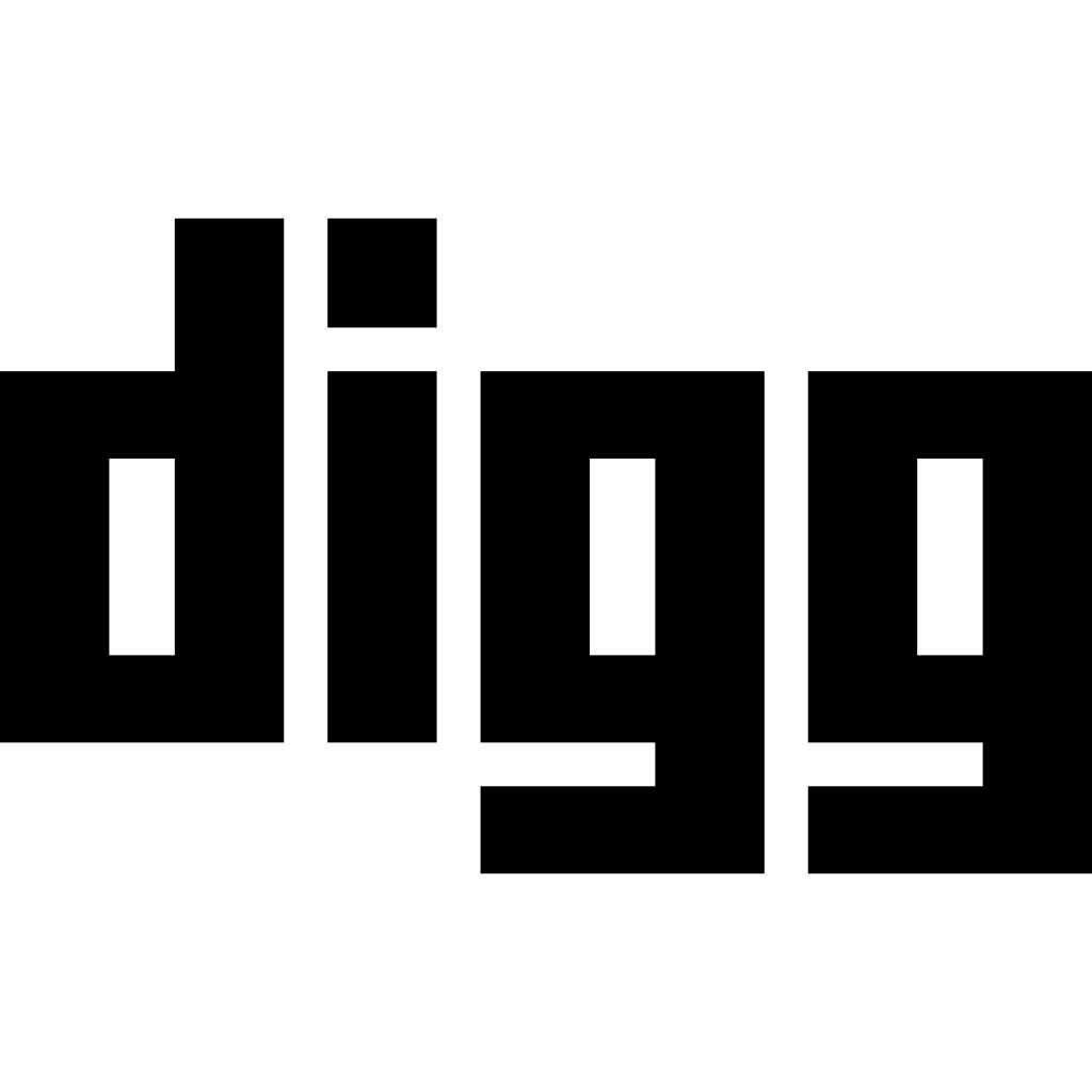 Digg Dark logo Digg Dark logo